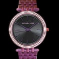 thumbnail image 4 of Michael Kors Women's Darci Plum-Tone Stainless Steel Watch, MK3554, 4 of 4