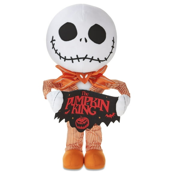 Halloween Porch Greeter Jack Skellington Disney 9.44 in x 7.08 in x 18.50 in 1.04 lb – Indoor/Outdoor Halloween Decoration