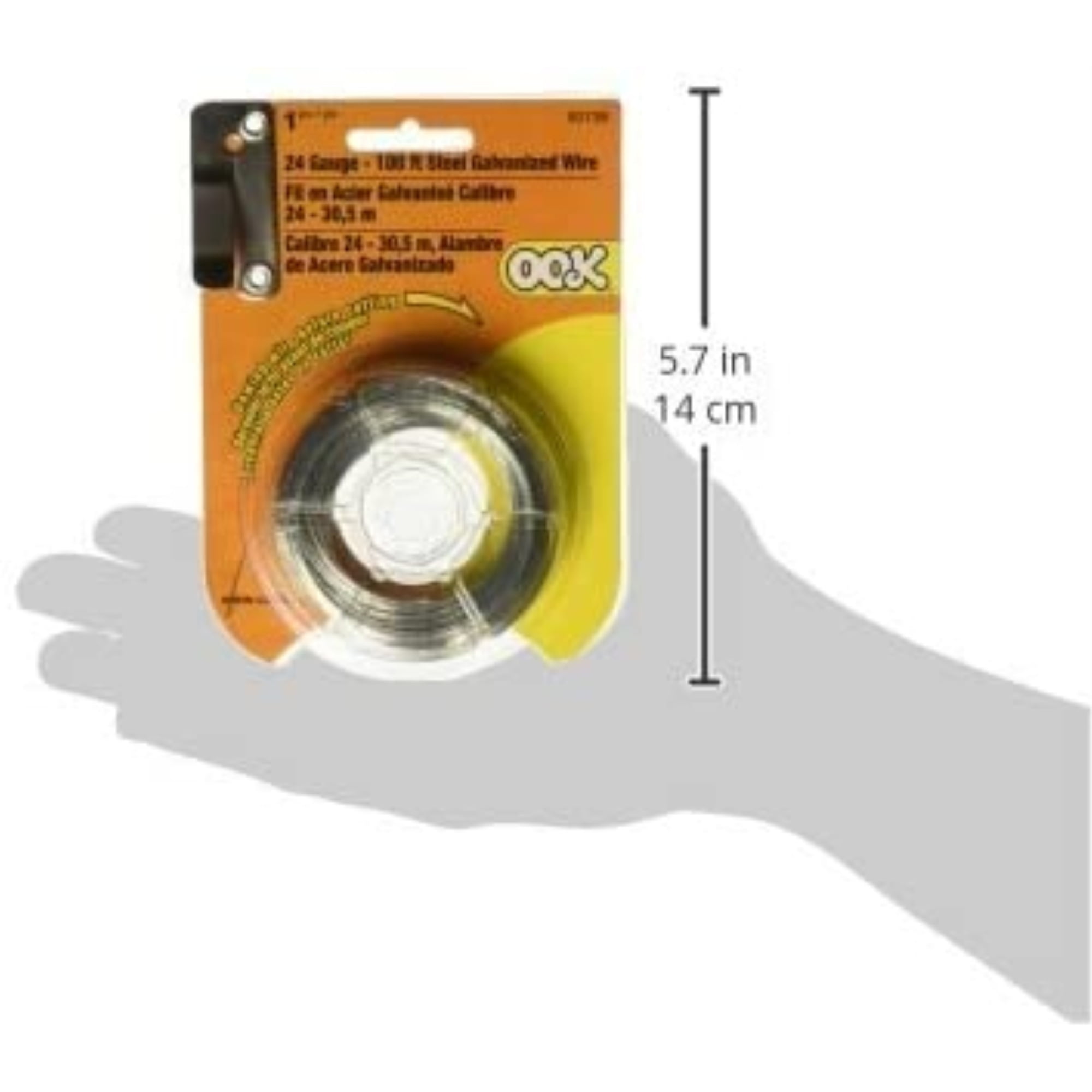 Ook® 18 Gauge Steel Galvanized Picture Hanging Wire, 50ft.