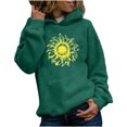 thumbnail image 1 of Sudaderas con capucha informales para mujer, sudadera con estampado de girasol, suéter con capucha Pompotops  gfhjh5979, 1 of 9