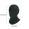 thumbnail image 3 of Balaclava Mask,Cold Weather Balaclava Ski Mask for Men ,Balaclava Full Face Mask, Cold Weather Cover, Windproof Thermal Winter Scarf Mask Women Neck Warmer Hood for Cycling Fleece Cap Winter, 3 of 9