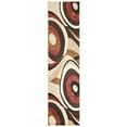 thumbnail image 2 of Home Dynamix Tribeca Slade Abstract Area Rug, Brown/Red, 1'9"x7'2", 2 of 6