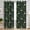 Black Flower Curtains, variant on Blackout Curtains 84 Inches Long Thermal Insulated Grommet Drapes Curtains for Bedroom Living Room, Colorful Boho Vintage Floral Bird Shabby Chic Coquette Rustic Farmhouse Patterned Curtain