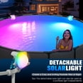 thumbnail image 4 of Fuente Solar para Piscina UniWater 2026 con Doble Chorro y Espectáculo de Luces, 4 of 8