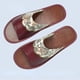 thumbnail image 2 of zapatillas bordadas de cuero para el hogar, Zapatillas de casa para interior, zapatos planos suaves de lujo para mujer, zapatillas, sandalias geniales, zapatos para el hogar, 2 of 5