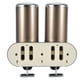 thumbnail image 4 of Dispensador de jabón líquido para ducha de montaje en pared, dispensadores de champú manuales para baño de Hotel Toliet6030, tazas dobles, 4 of 10