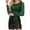 Deep Green, variant on Mesh Sheer Long Sleeve Tops for Women Boat Neck See Through Womens Lace Blouses Shirts