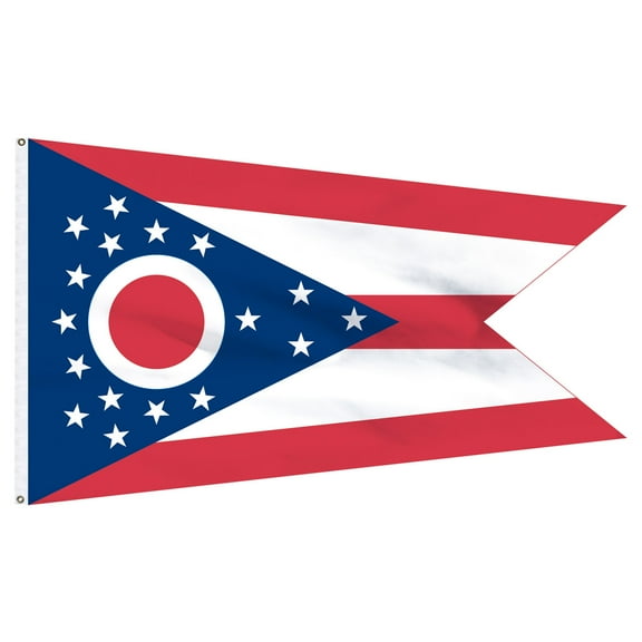 Ohio flag 6 x 10 feet nylon