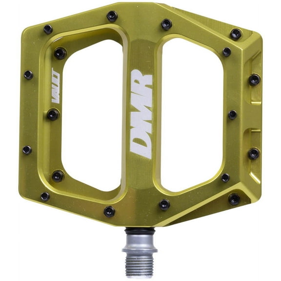 DMR Vault Pedals - Platform, Aluminum, 9/16", Lemon Lime