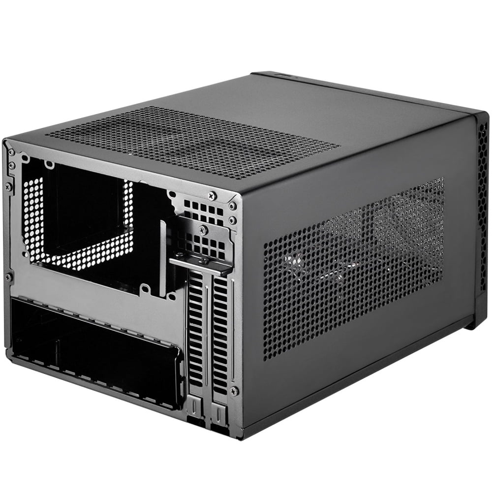 Silverstone Computer Case with Mesh Front Panel,Black (SG13B) - Pack of 2