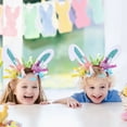 thumbnail image 5 of Easter Cute Bunny Ear Headband Ears Hair Accessories Holiday Accessories for Women, 5 of 7