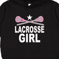 thumbnail image 3 of Inktastic Lacrosse Girl Toddler Hoodie, 3 of 4