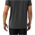 thumbnail image 7 of ALLLIST Crew Neck Summer Tops Black Short Sleeve Solid T-Shirts Pullover Loose Casual Mans Tees, 7 of 7