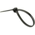 thumbnail image 2 of 100 Pack Cable Ties, Black, 150mm x 3.6mm, Premium Quality Plastic Cable Ties, 2 of 4