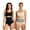 Black+Beige, variant on ibiyaun 2PCS 4-in-1 Micro-Particle Sculpting Fat-Burn Shorts, High Waist Shapewear Yoga Pants Shorts