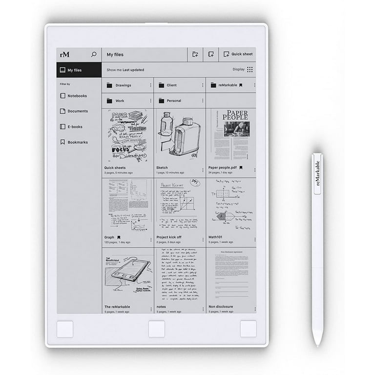 Used Remarkable Paper 10.3 Writing Tablet 2nd generation RM110 - White 