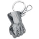 thumbnail image 1 of Llavero Marvel Hulk Fist de peltre, gris claro, pequeño, 1 of 2