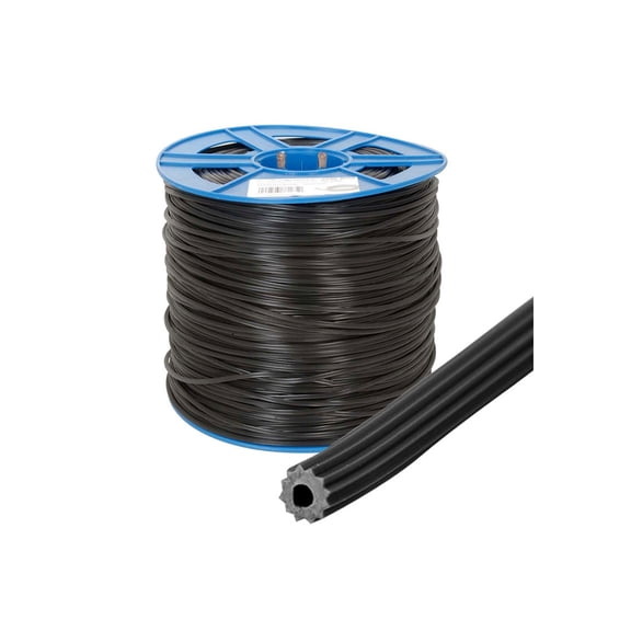 CRL SSBL170B .170" Black Serrated Screen Retainer Spline Bulk 15 Pound Roll