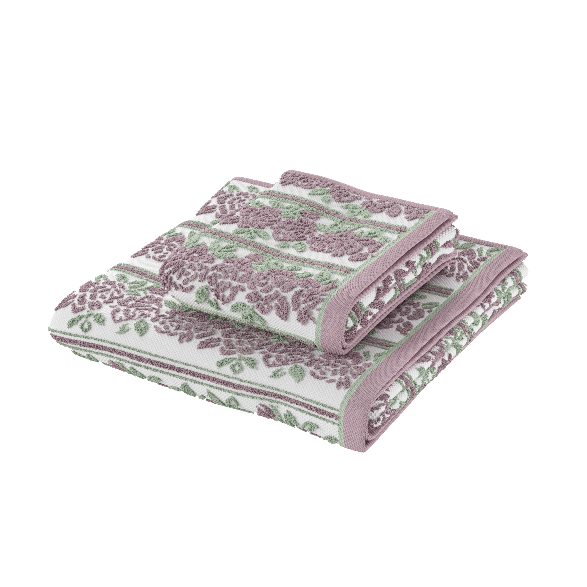 Beautiful Wallpaper Bath Towel, 56" x 30", Rose Pink
