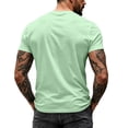 thumbnail image 5 of LWavelet V Neck Mens T-Shirts Short Sleeve Summer Comfort Shirts for Men Classic Casual Summer Basic Tee Shirt, 5 of 7