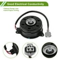 thumbnail image 4 of Motor de ventilador del radiador Unique Bargains para Toyota Camry 2012-2017, motor de enfriamiento de motor silencioso No.163630A150 1 Pc, 4 of 6