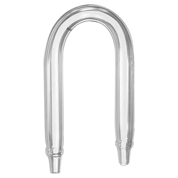 Tubo difusor de CO2 para acuario, tubo de vidrio para CO2, tubo difusor en forma de U, tubo refinador de CO2 en forma de U