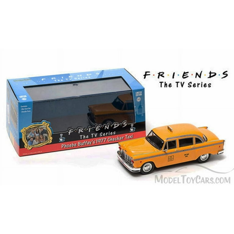 Friends (TV Series) Phoebe Buffay's 1977 Checker Taxi Cab 1/43