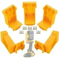 thumbnail image 1 of 5Pcs Tool Mount Holder Plastic Electric Tool Battery Dock Holder Heavy Duty Power Tool Hanger with Screws for 18/20V Battery Tool Compatible with M18 18V Tool, 1 of 8