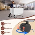 thumbnail image 3 of 2PCS Modern Conference Table,Folding Conference Table with 360°Mobile Wheels,Conference Room Table for Office ,Classroom,Modular Meeting Table, 3 of 7