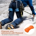 thumbnail image 5 of Uxcell Paracord Parachutes Cord Spool Survival Strong Rope Strings for Outdoor Use Orange 98 Feet, 5 of 7