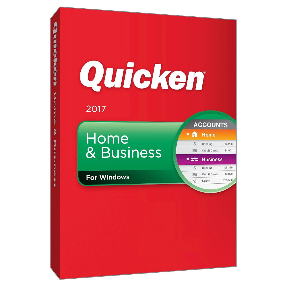 Quicken 170029 Home & Business 2017 Personal Finance & Budgeting