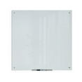 thumbnail image 2 of U Brands Glass Non-Magnetic Dry-Erase Board, 36 x 36 inches, White Frosted Surface, Frameless, 2 of 5
