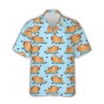 thumbnail image 3 of Las más nuevas camisetas gráficas de capibara para hombres, ropa con estampado 3D, camisa hawaiana de playa Aloha, blusa de manga corta Y2k linda para niños, blusa con solapa, 3 of 5