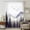 Black White, variant on Green Foggy Forest Sheer Curtains 63 Inches Long, Mist Mountain Trees Nature Scenery Light Filering Curtains, Breathable Simi Curtain Privacy Drapes for Living Room Bedroom Window Treatment