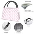 thumbnail image 4 of Disketp Pink Paw Bolsa Térmica Estampada, Bolsa Térmica Aislante para Almuerzo, Playa y Campamento, 4 of 6