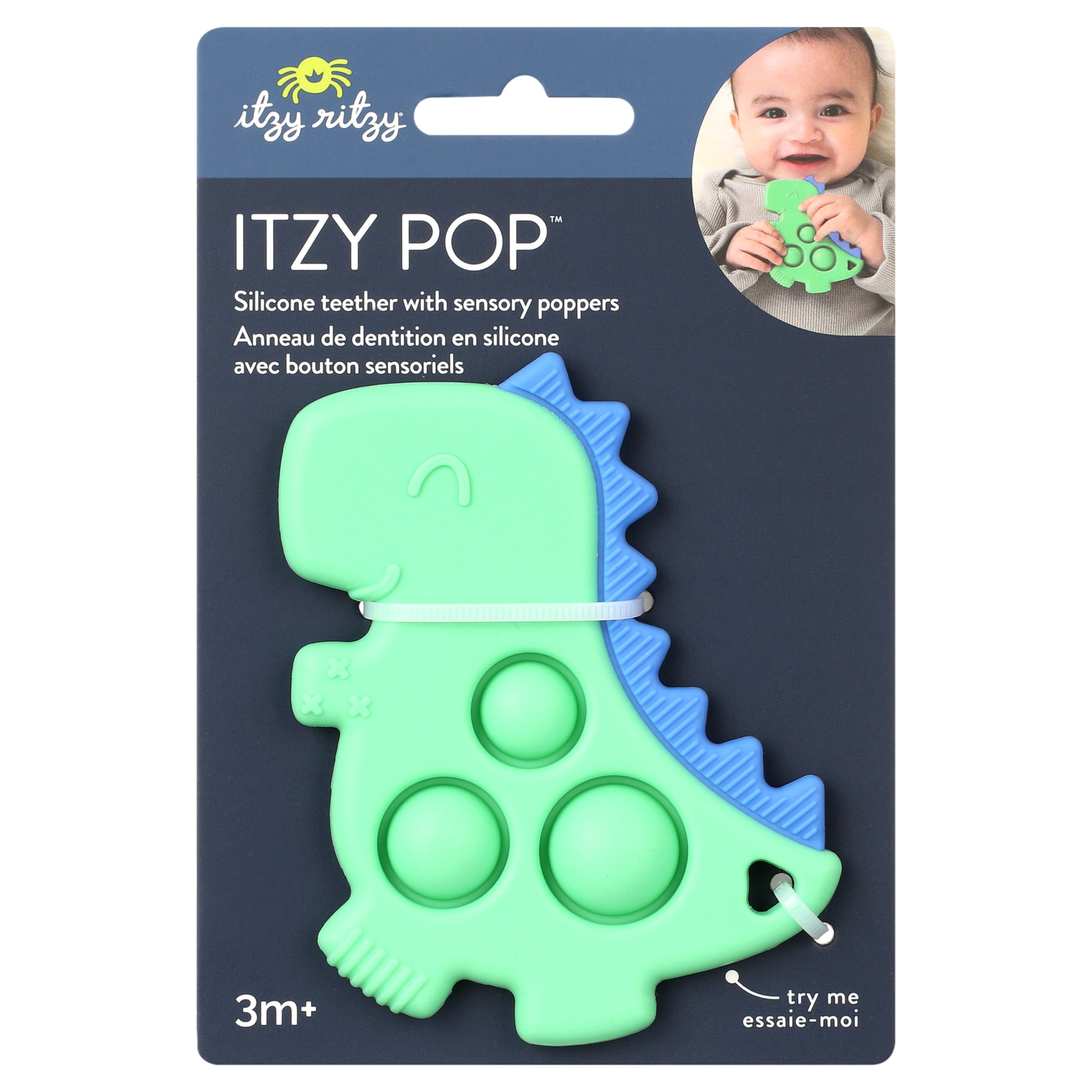 Itzy Pop™ Green Dino