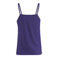 thumbnail image 5 of TRUBKH Camisole Tops for Women Spaghetti Strap Tank Top Crop Tank Tops for Women Racerback Tank Tops for Women V Neck Lace Lace Fashionable Camisole Vest Sleeveless Tops for Women Purple Xl, 5 of 6