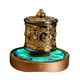 thumbnail image 3 of Rueda de oración budista del Tíbet, adorno religioso giratorio silencioso, Buda Mantra de seis palabras, 3 of 9