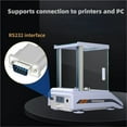 thumbnail image 4 of Laboratory Analytical Balance Scale 0.1mg/0.0001g, Digital Scale Electronic Balance 220g With Windshield And Calibration Weight ,Accurate Readings, 4 of 6
