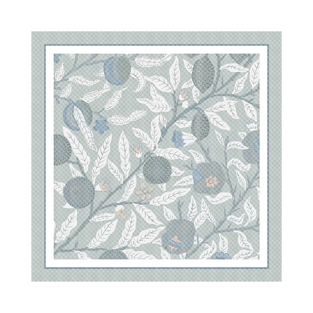Nvzi gifts, flowers, gift box packaging paper, three-dimensional embossed flowers, gift packaging paper (blue)