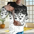 thumbnail image 2 of Fleece Sweatshirts for Women, Nursing Hoodies for Womens Pullover Hoodie Sweatshirt Maternity Breastfeeding Side Hidden Soft Stretchable Long Sleeve Tops Daily Wear Leisure Loungewear, 2 of 4
