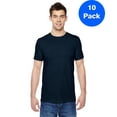 thumbnail image 2 of Mens Cotton Jersey Crew T-Shirt SF45R (10 PACK), 2 of 3