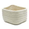 thumbnail image 2 of AT31A011X008S Natural Shelf Square Storage - Light Gray 11"x11"x8" Basket, 100% All-Natural Wool - Square ., 2 of 4