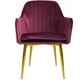 thumbnail image 3 of Set 2 Sillones Eames Terciopelo Modernas Rack & Pack Vino Terciopelo Sala Habitación, 3 of 5