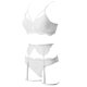 thumbnail image 3 of Gibobby Lenceria mujer sexy Nueva ropa de dormir Pijamas Lencería Sexy Encaje Ropa interior Anillo Liga Íntimos(Blanco CH), 3 of 5