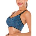 thumbnail image 2 of DODOING Sports Bra Juniors 2 Pack Seamless High Impact Support Workout Yoga Bra Gym Activewear Fitness Sports Bra, 2 of 6