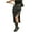 Noir, variante sur Sylvamorning Jupe Midi Femme Broderie Florale Gothique Taille Haute Fente Latérale