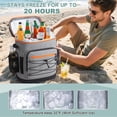 thumbnail image 6 of Large 52cans Cooler Backpack, Insulated, Waterproof, Leak Proof, 30L Large Capacity, 6 of 7