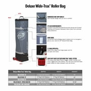E-Z Up® Deluxe Wide-Trax Roller Bag, Carry Outdoor Canopy Pop Up Tent in Roller Bag 10' x 10', Gray