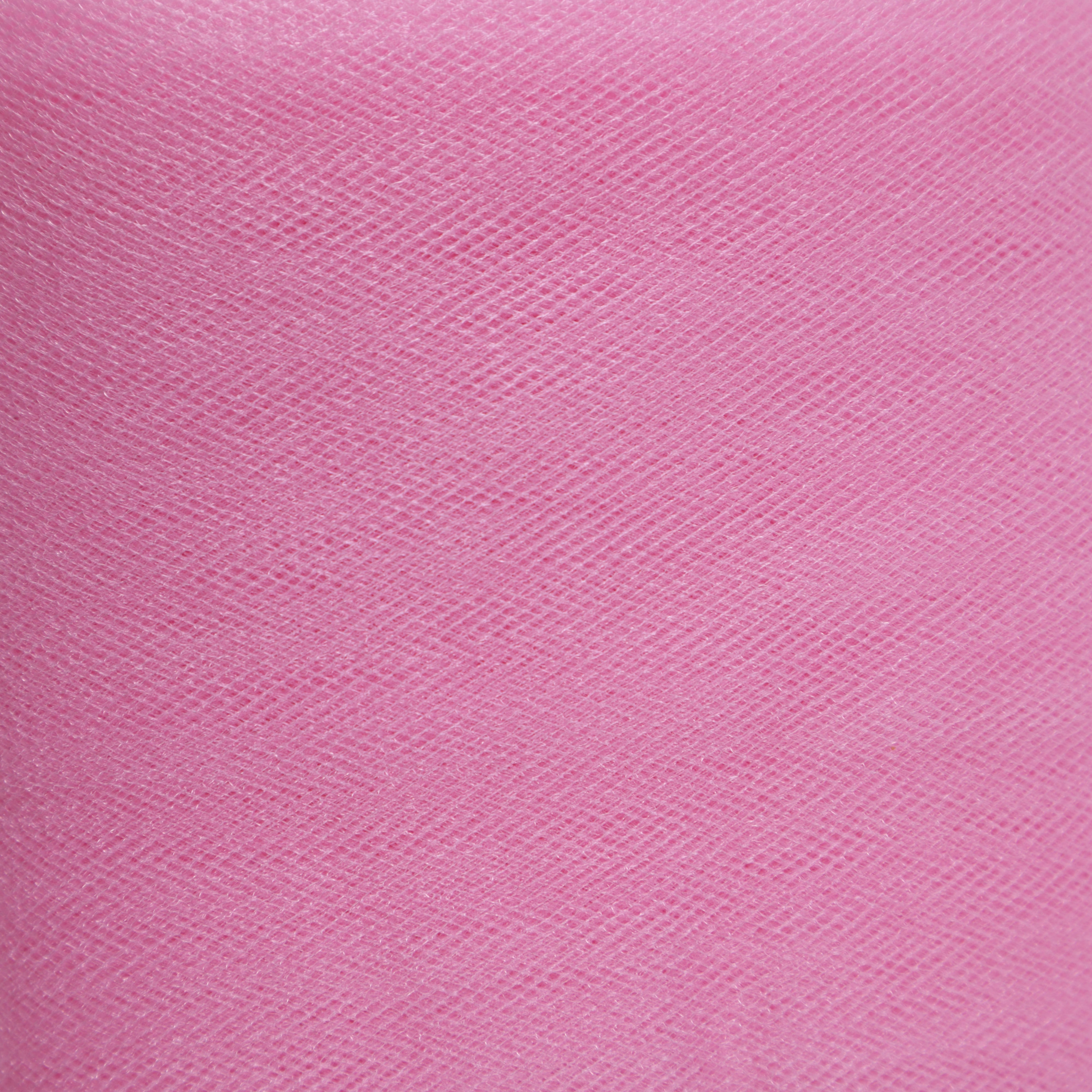 3 Yard Cut Sparkle Tulle Fabric, Bright Pink, 54" Wide for Apparel & Crafting, by Fuzhou